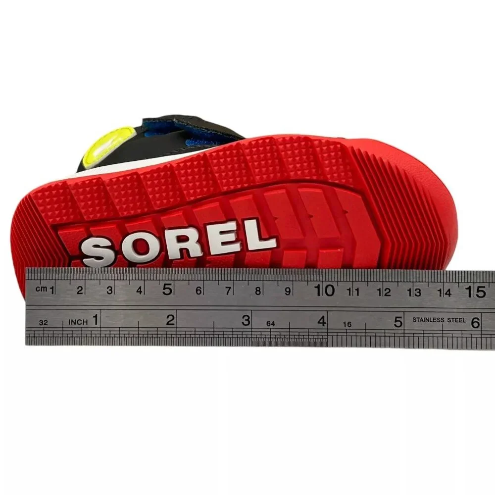 Sorel Whitney Toddler Boy's‎ Slip-on Winter-Snow Boots 5 Dark Gray Warm & Cozy